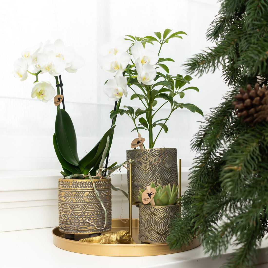 metal-blumenstaender-gold-d15cm-h30cm-pflanzenstaender