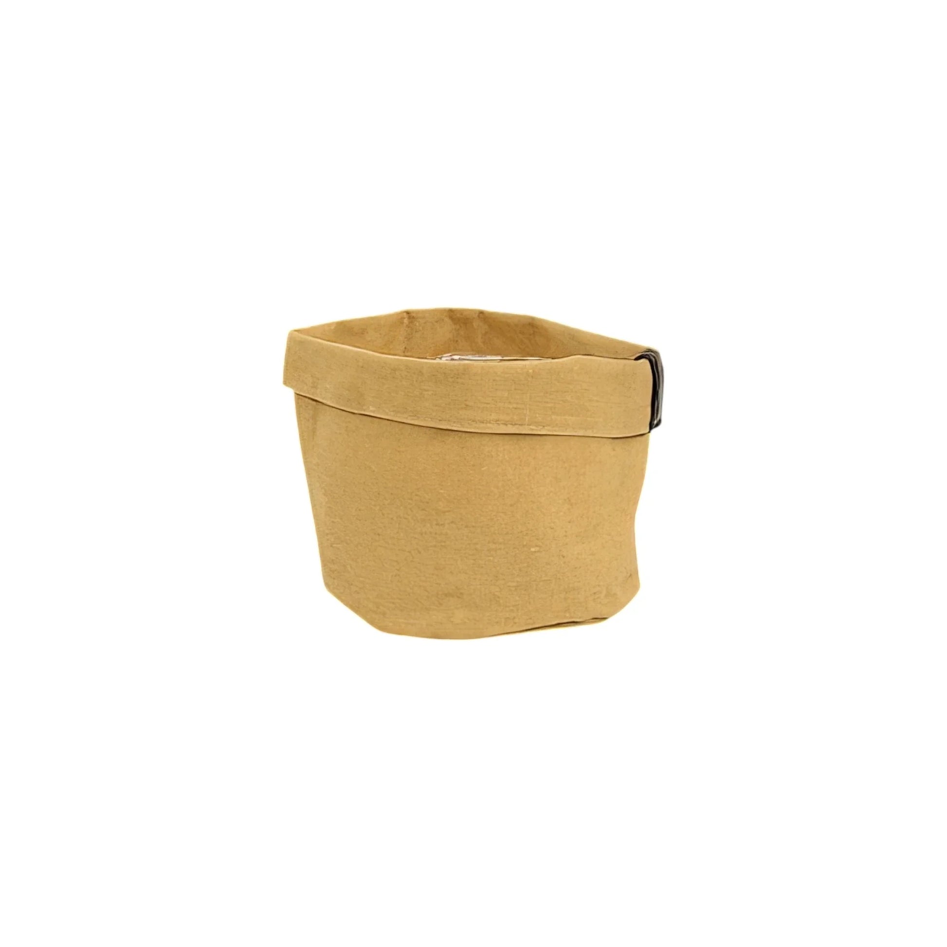 Übertopf Plantbag Oker Ø15cm, stilvoller Schutz im skandinavischen Design, ideal für haustierfreundliche Zimmerpflanzen.