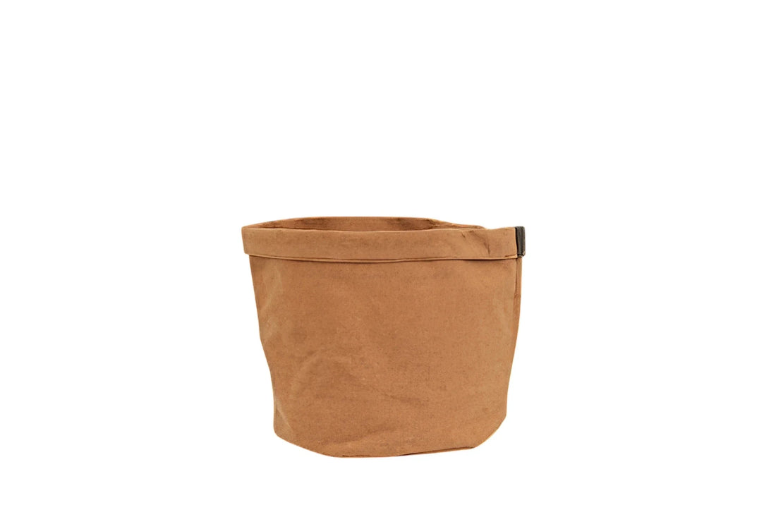 Übertopf Plantbag Terra Ø18cm, stilvoller Pflanzentopf, ideal für haustierfreundliche Pflanzen, sicher für Katzen und Hunde.